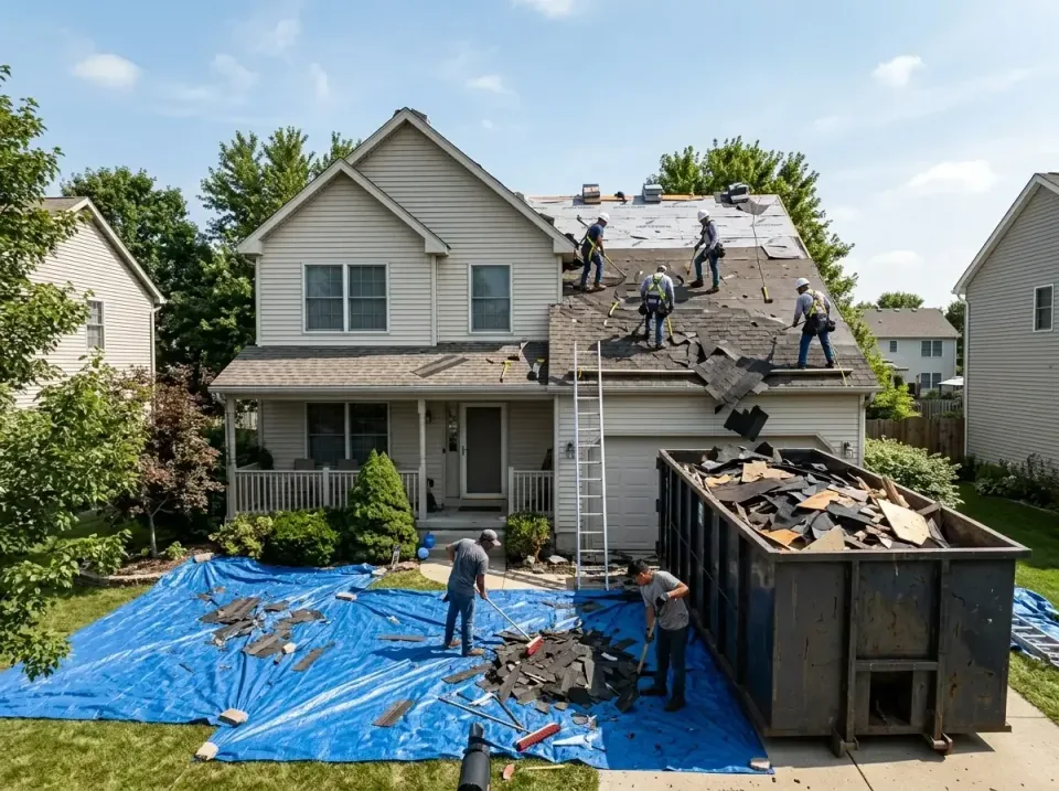 roof-replacement-debris-remova-004 — frequently asked questions, Cheapest Dumpster Rentals in Groves, TX
